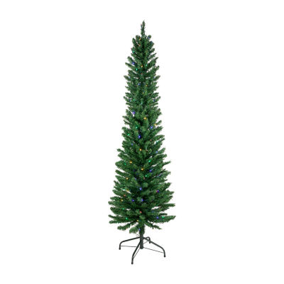 Northlight  Pencil Northern Balsam 6 Foot Pre-Lit Fir Christmas Tree