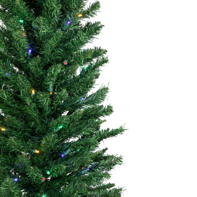 Northlight  Pencil Northern Balsam 6 Foot Pre-Lit Fir Christmas Tree