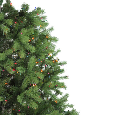 Northlight Noble Full 7 1/2 Foot Pre-Lit Fir Christmas Tree