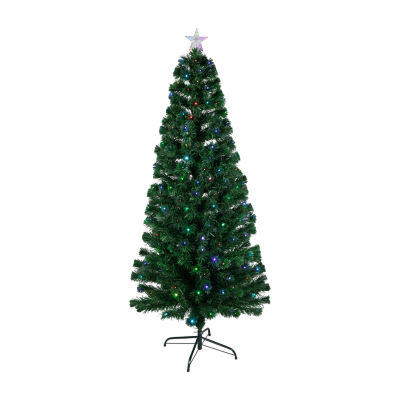 Northlight Led Fiber Optic Color Changing 6 Foot Pre-Lit Christmas Tree