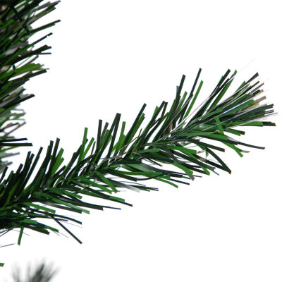 Northlight Fiber Optic Pine 6 Foot Pre-Lit Pine Christmas Tree