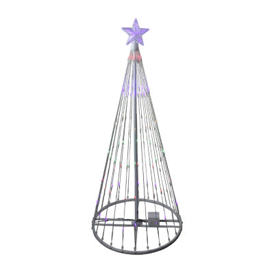 Northlight Show Cone 4 Foot Pre-Lit Christmas Tree