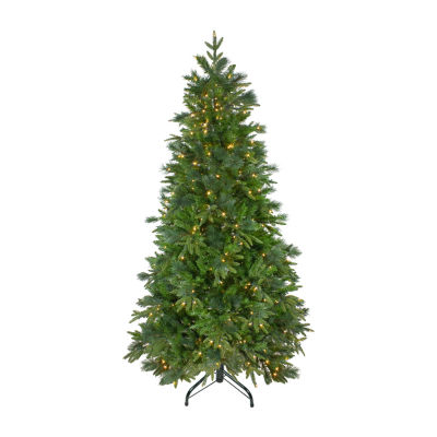 Northlight Angel 7 1/2 Foot Pre-Lit Pine Christmas Tree