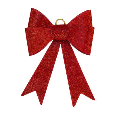 Northlight Led Lighted Tinsel Bow Indoor Ribbons