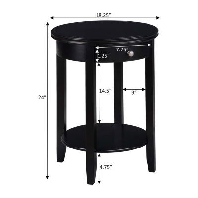 Baldwin 1-Drawer End Table