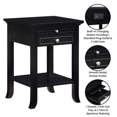 Logan 1-Drawer End Table