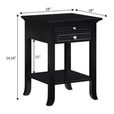 Logan 1-Drawer End Table