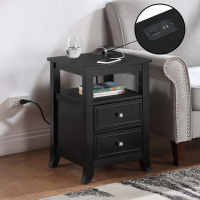 Melbourne 2-Drawer End Table