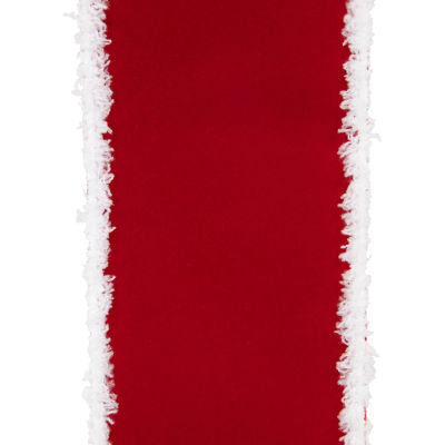 Northlight 14ft Velvet  Door Bow Indoor Velvet Ribbon