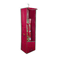 Northlight Vertical Hanging Organizer Ornament Storage, One Size, Red