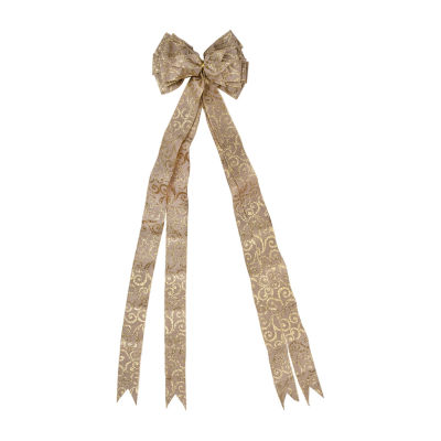 Northlight Scroll 16 Loop  Bow Indoor Ribbon