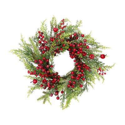 Northlight Cedar And Pine Indoor Christmas Wreath