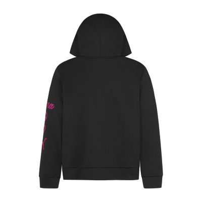 PUMA Big Girls Fleece Zipper Hoodie