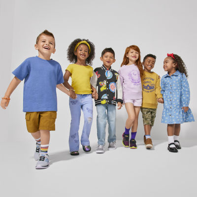 Thereabouts Little & Big Boys Stretch Fabric Adjustable Waist Pull-On Cargo Short