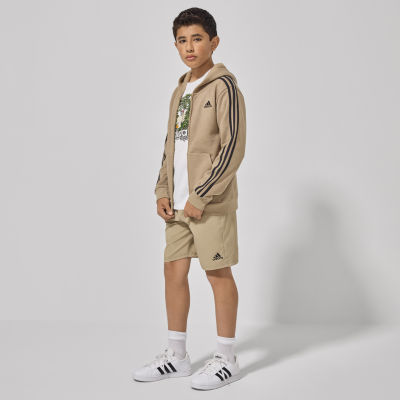 adidas Big Boys Mid Rise Pull-On Short