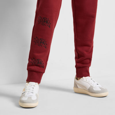 PUMA Big Boys Cuffed Fleece Jogger Pant