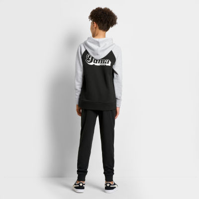 PUMA Big Boys Long Sleeve Hoodie