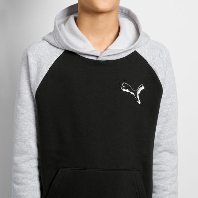 PUMA Big Boys Long Sleeve Hoodie