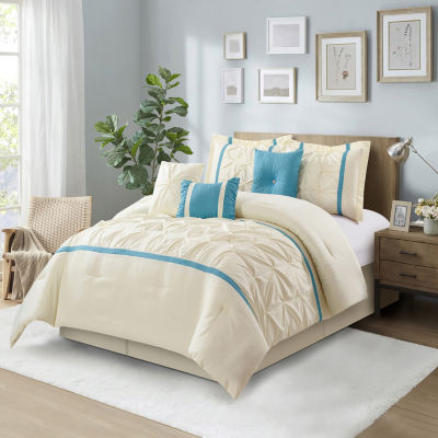 Stratford Park Priscilla 7-pc. Midweight Comforter Set