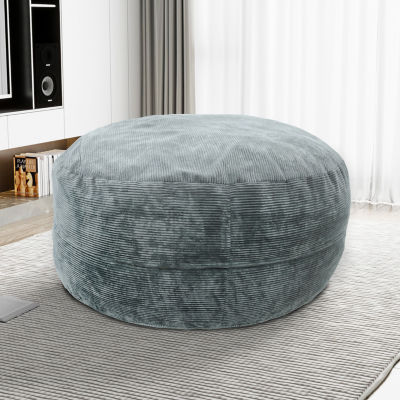 Sealy® Kade Velour Memory Foam Bean Bag Chair