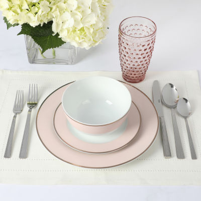 Martha Stewart Chauncey Hobnail 4-pc. Glass Tumbler Set