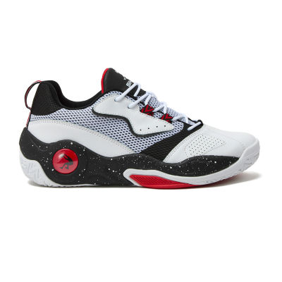 SHAQ™ Phazer Mens Basketball Shoes, Color: White Black Red JCPenney