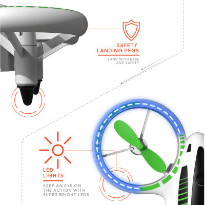 Sharper Image® Glow Up LED Mini Stunt Drone