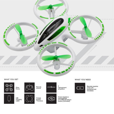 Sharper Image® Glow Up LED Mini Stunt Drone