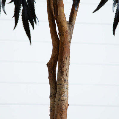 Nearly Natural 6ft Halloween Black Willow Indoor Artificial Tree