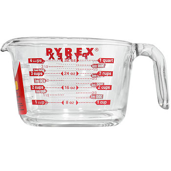 pyrex glass measuring cup set 3-piece 4,2,1 Cup microwable made In
