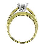 1/2 CT. T.W. Genuine 10K Gold Diamond Bridal Ring