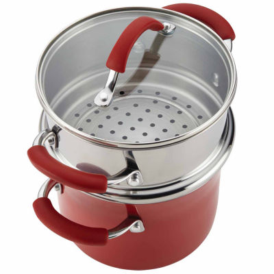 Rachael Ray Classic Brights 3-qt. Steamer Set with Lid