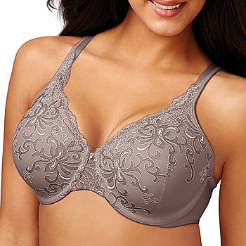 Playtex Feel Gorgeous Embroidered Underwire Bra White Style 7576 NWT