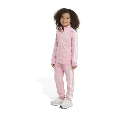 adidas Little Girls 2-pc. Track Suit