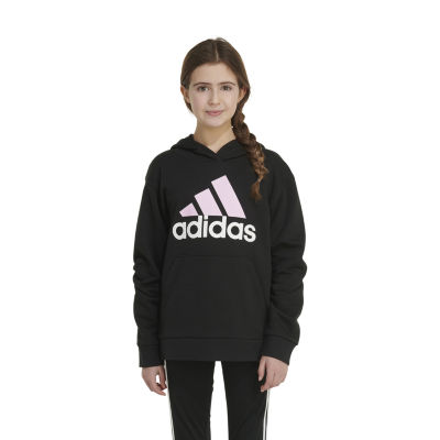 adidas Big Girls Fleece Hoodie