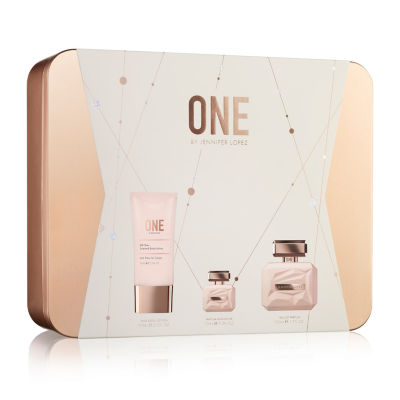 ONE By JENNIFER LOPEZ 1.7 Oz Eau De Parfum 3-Pc Gift Set ($71 Value)