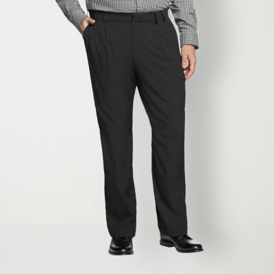 Van Heusen Stain Shield Mens Big and Tall Regular Fit Pleated Pants