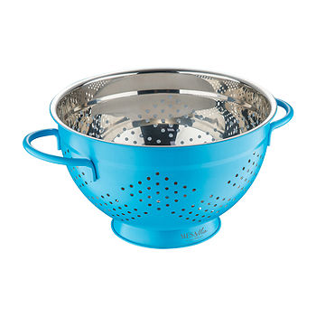 Mesa Mia Stainless Steel 5-qt. Colander, Color: Cielo - JCPenney
