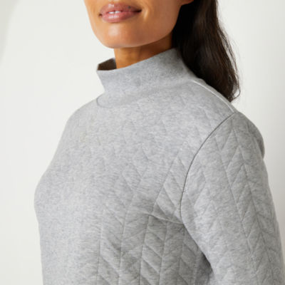 St john's bay womens mock outlet turtleneck