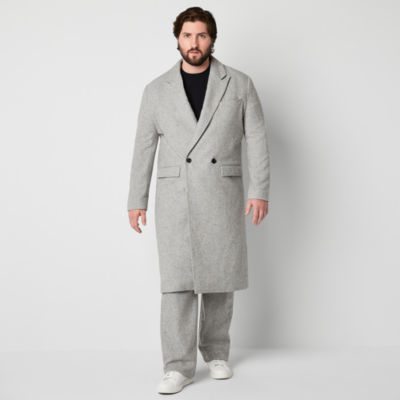 Mens big and tall best sale trench coat