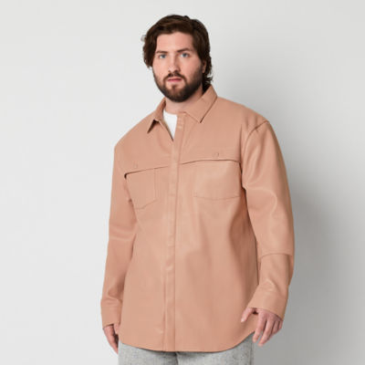 Men's Beige Big & Tall Shirts