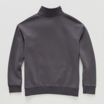 Thereabouts Little & Big Boys Long Sleeve Quarter-Zip Pullover