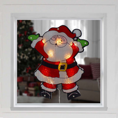 Northlight Prelit Santa Claus Christmas Window Decor