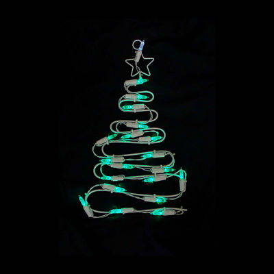 Northlight Led Tree Christmas Window Decor