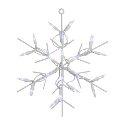 Northlight 12in Led Snowflake Christmas Holiday Window Decor