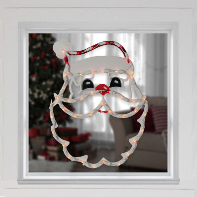 Northlight Prelit Santa Claus Christmas Window Decor