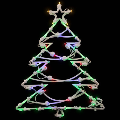 Northlight 16in Led Tree Christmas Window Decor