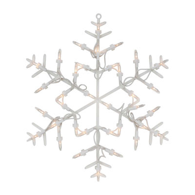 Northlight Prelit Snowflake Christmas Window Decor