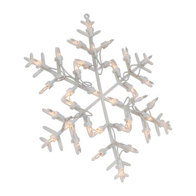 Northlight Prelit Snowflake Christmas Window Decor