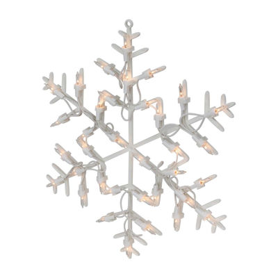 Northlight Prelit Snowflake Christmas Window Decor